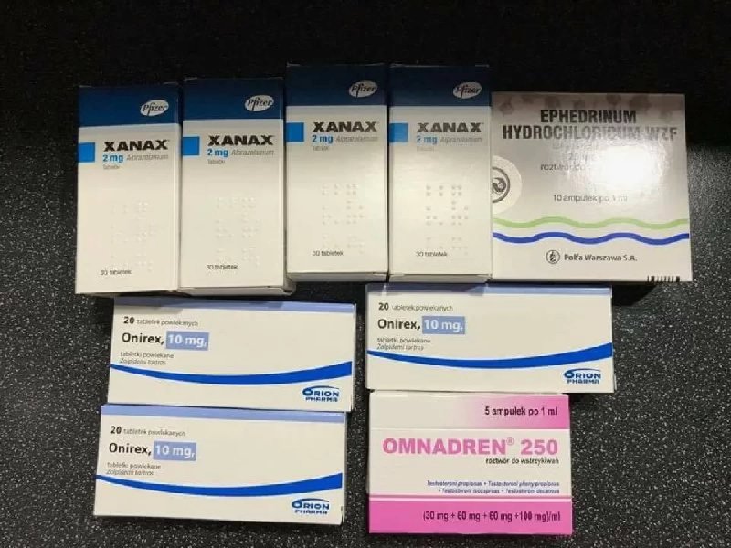 Xanax,Omnadren,Onirex,Atenza,Clonazepam, Zolpidem