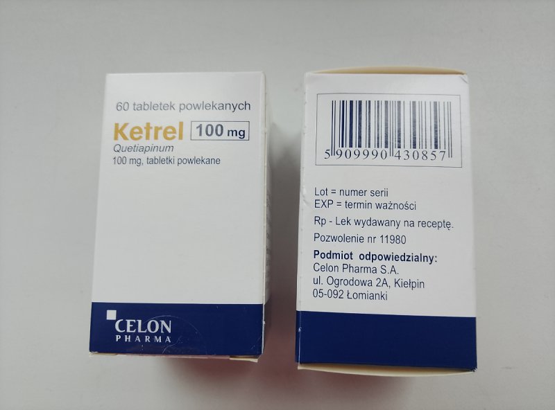 Kwetiapina Ketler 100mg 60tabl