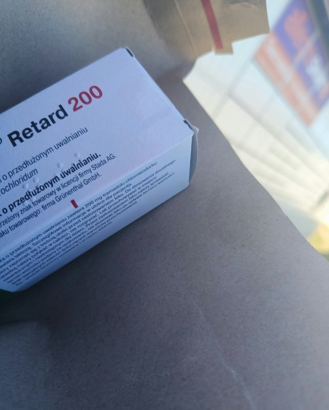 Tramal retard 200mg dostepne dostepne