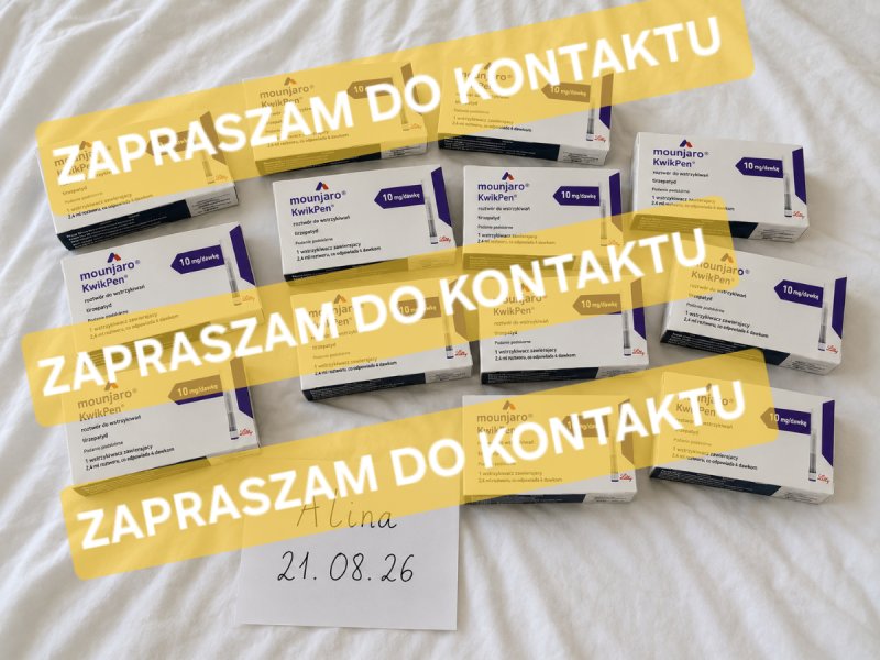 Mounjaro. Leki. Medikinet. Ozempic. Clonazepam