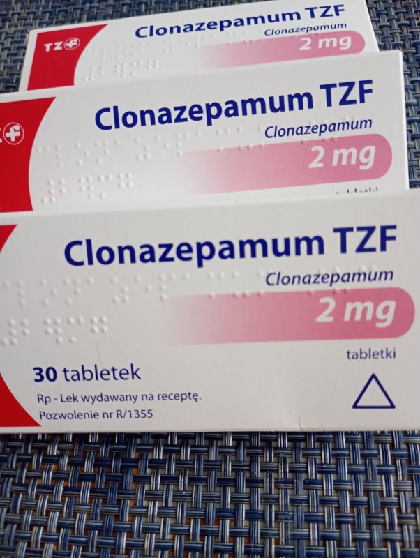 Sprzedam clonazepam 2mg 3 o