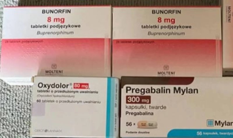 Pregabalin,Burnofin,Oxydolor,Oxycontin,Nasen,Doret
