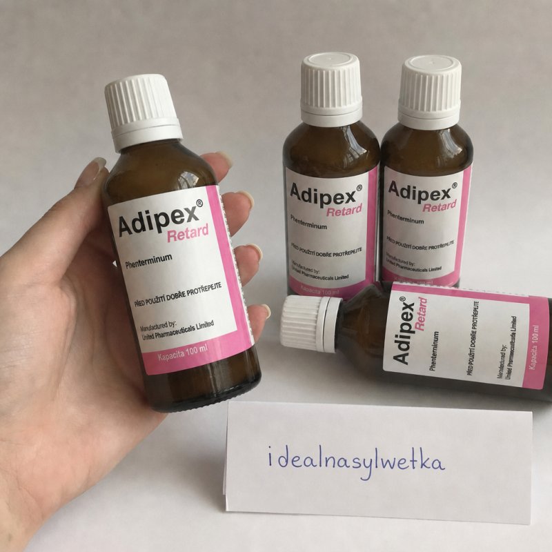 Oryginał Czeski Adipex Retard Syrop 100ml
