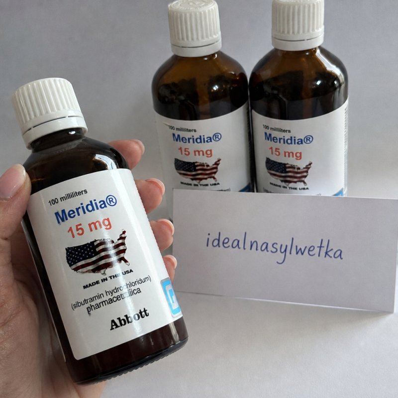 Syrop 100ml z USA Meridia 15mg