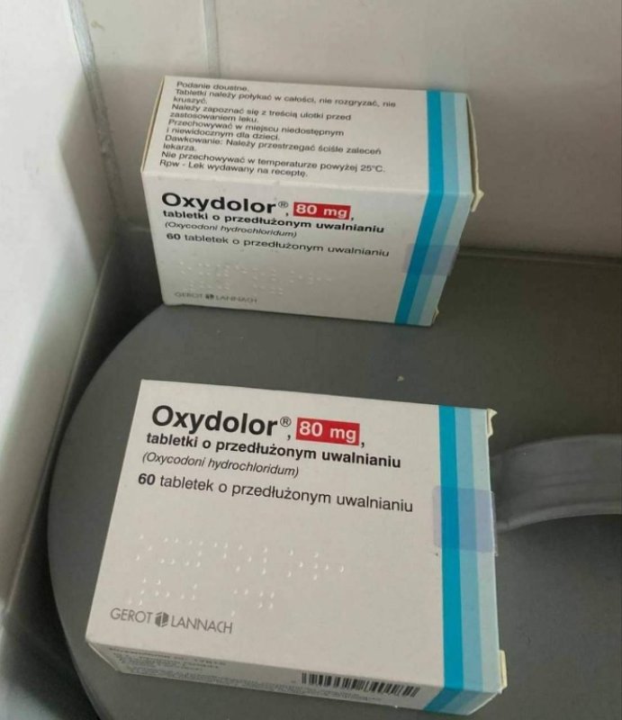Oxycontin, Xana x (Upjohn, Pfizer), Poltram, Doret