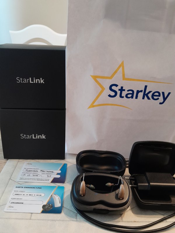 Używane Aparaty Słuchowe F. Starkey na gwarancji. - 01