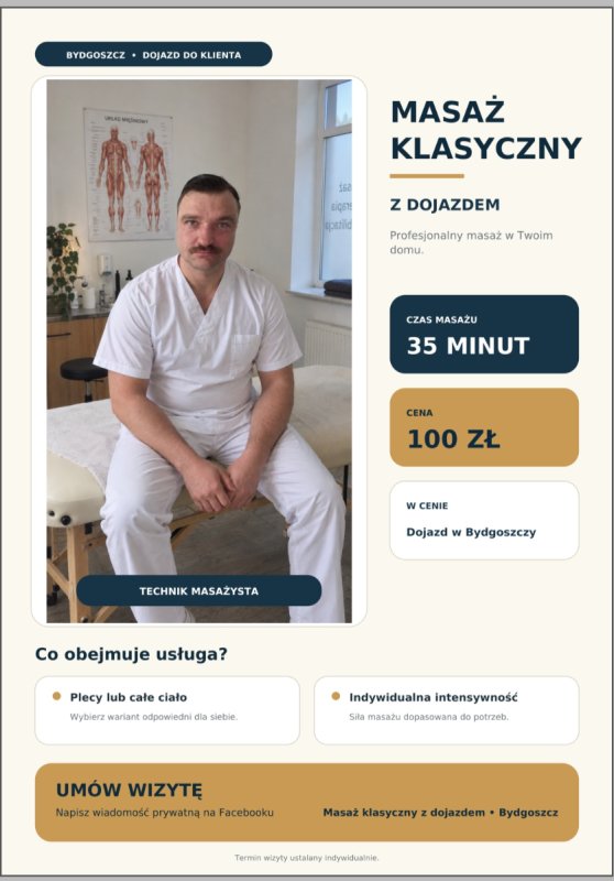 Masaż Bydgoszcz dojazd w cenie - 01 Masaż Bydgoszcz dojazd w cenie - 01