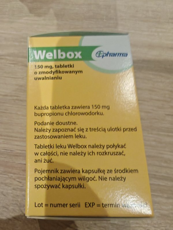 Welbox 150 mg 30 tab ( Bupropion) - 03