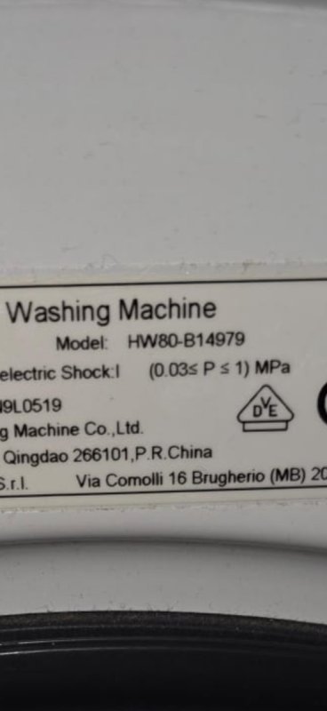 Pralka Haier HW80B14979 - 05