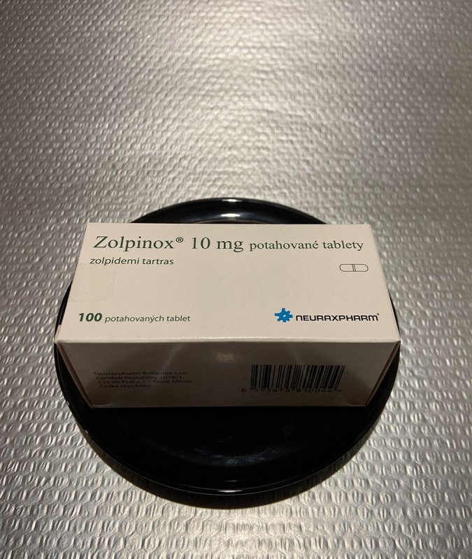 Dostępny zolpinox 10mg. Dostepne zolpidem 10mg