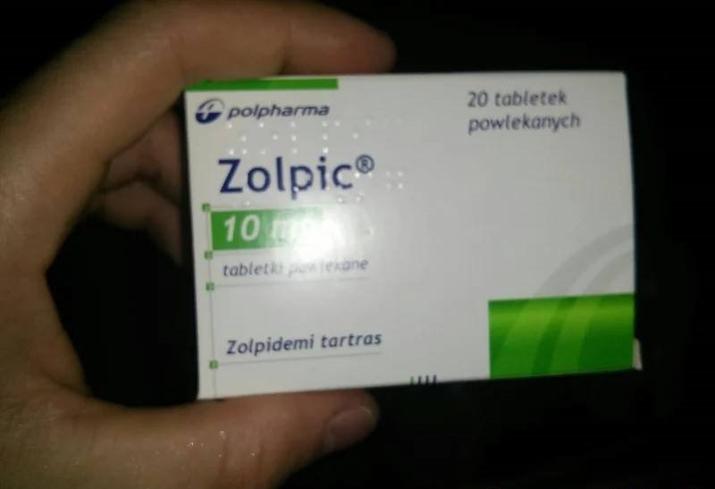 Zolpidem oryginalnych opakowaniach