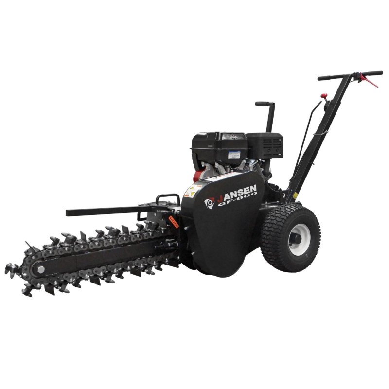 Koparka łańcuchowa Jansen GF 600Pro - 01 Koparka łańcuchowa Jansen GF 600Pro - 01